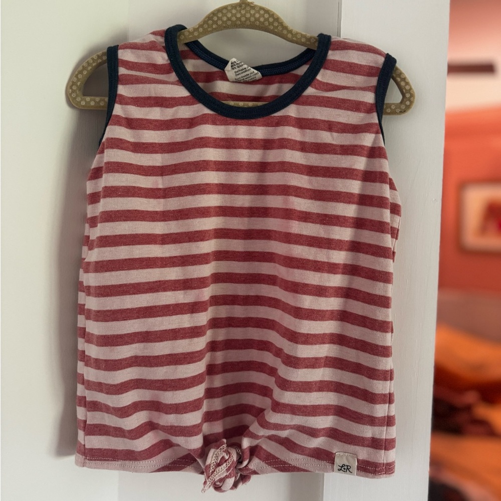 Lulu + Roo Tie front Tank Top
